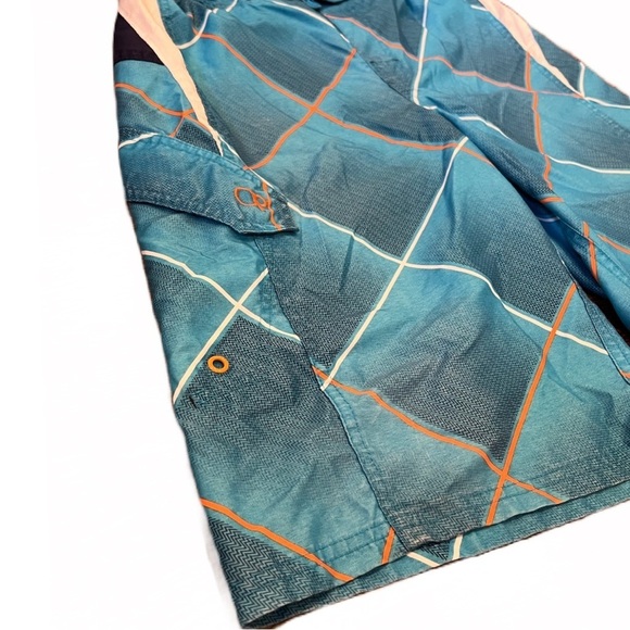 🌊 OP Swim Trunks | Board Shorts | Boys Size XL (14-16) | Blue | Lined - Picture 3 of 14